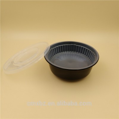 Take away bulk chinese disposable hot soup bowls with plastic lid